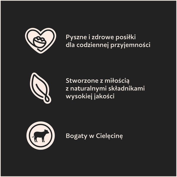 CESAR® Teryna Klasyczna Teryna z kawałkami Cielęciny i Kurczaka 150 g image 3