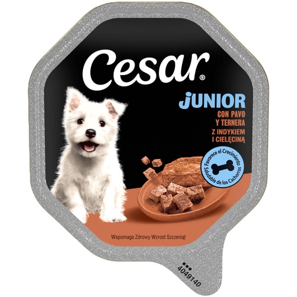CESAR® Junior Teryna z Indykiem i Cielęciną 150 g image 1